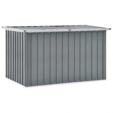 Garden Storage Box Grey 149x99x93 Cm