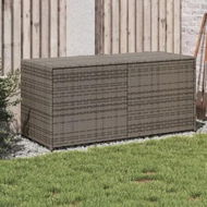 Detailed information about the product Garden Storage Box Grey 283L Poly Rattan