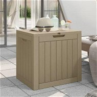 Detailed information about the product Garden Storage Box Light Brown 55.5x43x53 Cm Polypropylene.