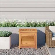 Detailed information about the product Garden Storage Box with Bag 60x50x58 cm Solid Wood Teak