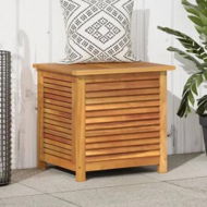 Detailed information about the product Garden Storage Box with Louver 60x50x56 cm Solid Wood Acacia