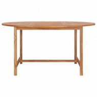 Detailed information about the product Garden Table 150x76 Cm Solid Teak Wood