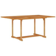 Detailed information about the product Garden Table 150x90x75 Cm Solid Teak Wood