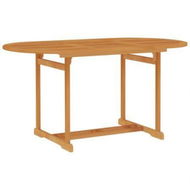 Detailed information about the product Garden Table 150x90x75 Cm Solid Teak Wood