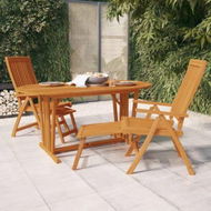 Detailed information about the product Garden Table 160x85x75 Cm Solid Wood Eucalyptus