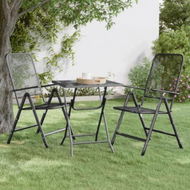 Detailed information about the product Garden Table 60x60x72 Cm Expanded Metal Mesh Anthracite