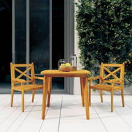 Detailed information about the product Garden Table 85x85x75 Cm Solid Wood Acacia