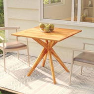 Detailed information about the product Garden Table 85x85x75 Cm Solid Wood Acacia