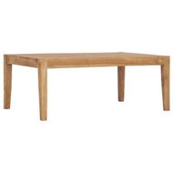 Detailed information about the product Garden Table 90.5x55.5x30.5 Cm Solid Teak Wood.