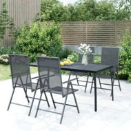 Detailed information about the product Garden Table Anthracite 165x80x72 cm Steel Mesh