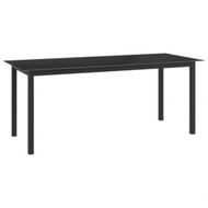 Detailed information about the product Garden Table Anthracite 190x90x74 Cm Aluminium And Glass