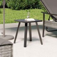 Detailed information about the product Garden Table Anthracite 34x34x38 Cm Steel