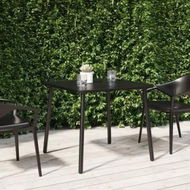 Detailed information about the product Garden Table Anthracite 80x80x71 cm Steel