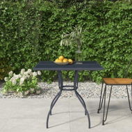 Detailed information about the product Garden Table Anthracite 80x80x72.5 Cm Steel Mesh.