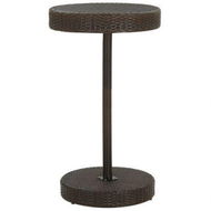 Detailed information about the product Garden Table Brown 60.5x106 Cm Poly Rattan