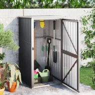 Detailed information about the product Garden Tool Shed Anthracite 88x89x161 Cm Galvanised Steel