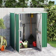 Detailed information about the product Garden Tool Shed Green 161x89x161 cm Galvanised Steel