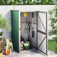 Detailed information about the product Garden Tool Shed Green 88x89x161 cm Galvanised Steel