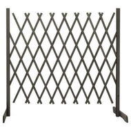 Detailed information about the product Garden Trellis Fence Grey 180x100 Cm Solid Firwood