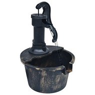 Detailed information about the product Garden Water Fountain Barrel With Pump