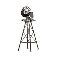 Detailed information about the product Garden Windmill 120cm Metal Ornaments Outdoor Decor Ornamental Wind Mill