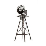 Detailed information about the product Garden Windmill 160cm Metal Ornaments Outdoor Decor Ornamental Wind Mill