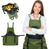 Detailed information about the product Gardening Apron, Garden Apron with Quick Release Pockets for Harvesting Gardening, Water Resistant Apron for Men and Women