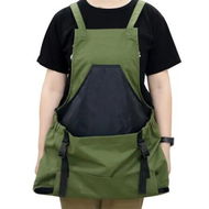 Detailed information about the product Gardening Apron,With Pockets Harvest Fruit Picking Bag,Vegetable Picking Apron With Quick Release Pocket,For Home Gardeners Color Green