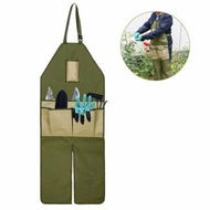 Detailed information about the product Gardening Multi Pockets Leg Protect Apron With Pockets