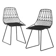 Detailed information about the product Gardeon 2PC Outdoor Dining Chairs Steel Lounge Chair Patio Garden Furniture