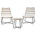 Gardeon 3PC Outdoor Setting Wicker Bistro Set Table Chairs Patio Furniture Brown. Available at Crazy Sales for $259.95