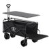 Gardeon Folding Camping Wagon Heavy Duty Utility Cart with Tailgate Table 150L. Available at Crazy Sales for $124.95