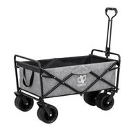 Detailed information about the product Gardeon Garden Cart with Cargo Net Grey