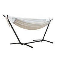 Detailed information about the product Gardeon Hammock Bed Camping Chair Outdoor Lounge Single Cotton with Stand
