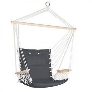 Detailed information about the product Gardeon Hammock Chair Hanging with Armrest Camping Hammocks Grey