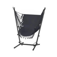 Detailed information about the product Gardeon Hammock Chair Outdoor Camping Hanging with Stand Grey