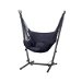 Gardeon Hammock Chair Outdoor Camping Hanging with Stand Grey. Available at Crazy Sales for $129.95
