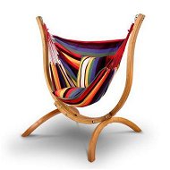Detailed information about the product Gardeon Hammock Chair Timber Outdoor Furniture Camping with Wooden Stand