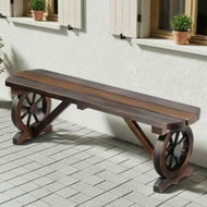 Detailed information about the product Gardeon Outdoor Garden Bench Seat Wooden Patio Furniture Wagon Dining Chair