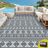 Detailed information about the product Gardeon Outdoor Rugs 274x366cm Large Carpet Reversible Area Mat PP Dual-Sided Patio Rug Bohemian