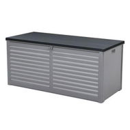 Detailed information about the product Gardeon Outdoor Storage Box 490L Container Lockable Garden Bench Tools Toy Shed Black