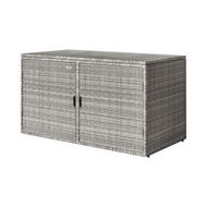 Detailed information about the product Gardeon Outdoor Storage Cabinet Box Deck Wicker Shelf Chest Garden Shed Tools