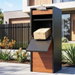 Gardeon Parcel Letterbox Drop Box Package Slot MailBox Walnut. Available at Crazy Sales for $174.95