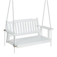 Detailed information about the product Gardeon Porch Swing Chair With Chain Garden Bench Outdoor Furniture Wooden White