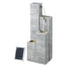 Gardeon Solar Fountain Water Feature Outdoor Indoor 4-Tier Square Cascading Beige. Available at Crazy Sales for $209.95