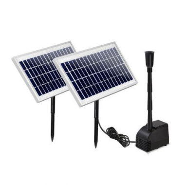 Gardeon Solar Pond Pump Submersible Water Fountain Kit with 2 Panels 7.2FT