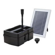 Detailed information about the product Gardeon Solar Submersible Water Pond Fountain Pump with Filter Box 4.6FT 470L/H