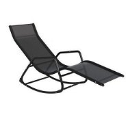 Detailed information about the product Gardeon Sun Lounge Rocking Chair Outdoor Lounger Patio Furniture Pool Garden