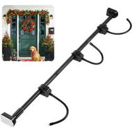 Detailed information about the product Garland Hanger for Front Door Frame, Adjustable Fits 80 cm to 200 cm Doors, Largeï¼ŒHeavy Duty Christmas Halloween Decoration Holder for Wreaths