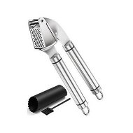 Detailed information about the product Garlic Press Stainless Steel Mincer Crusher And Peeler Set